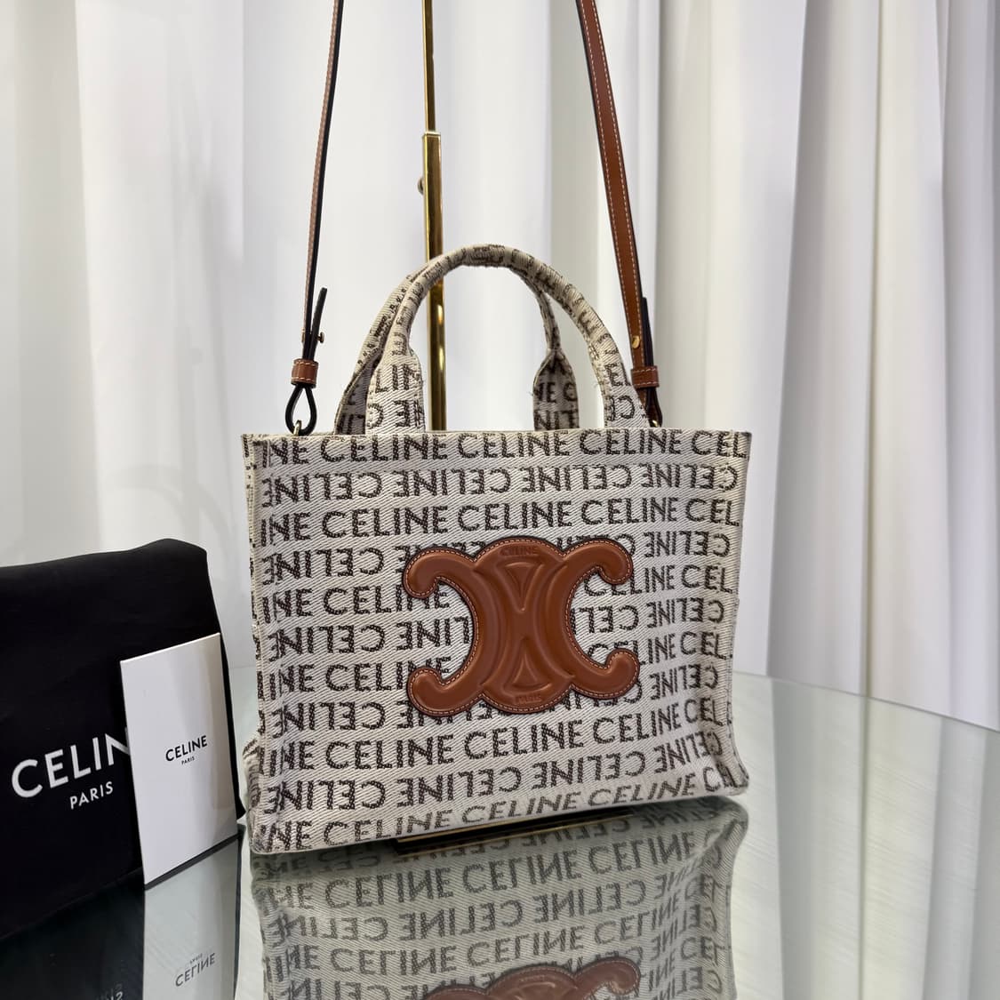 셀린느 캔버스 타이스 퀴르 카바스백 토트백 스몰 상품이미지2