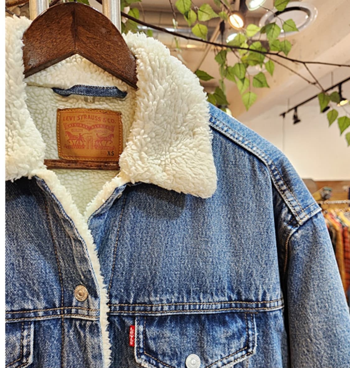 LEVIS 리바이스 쉐르파 데님 자켓 상품이미지3