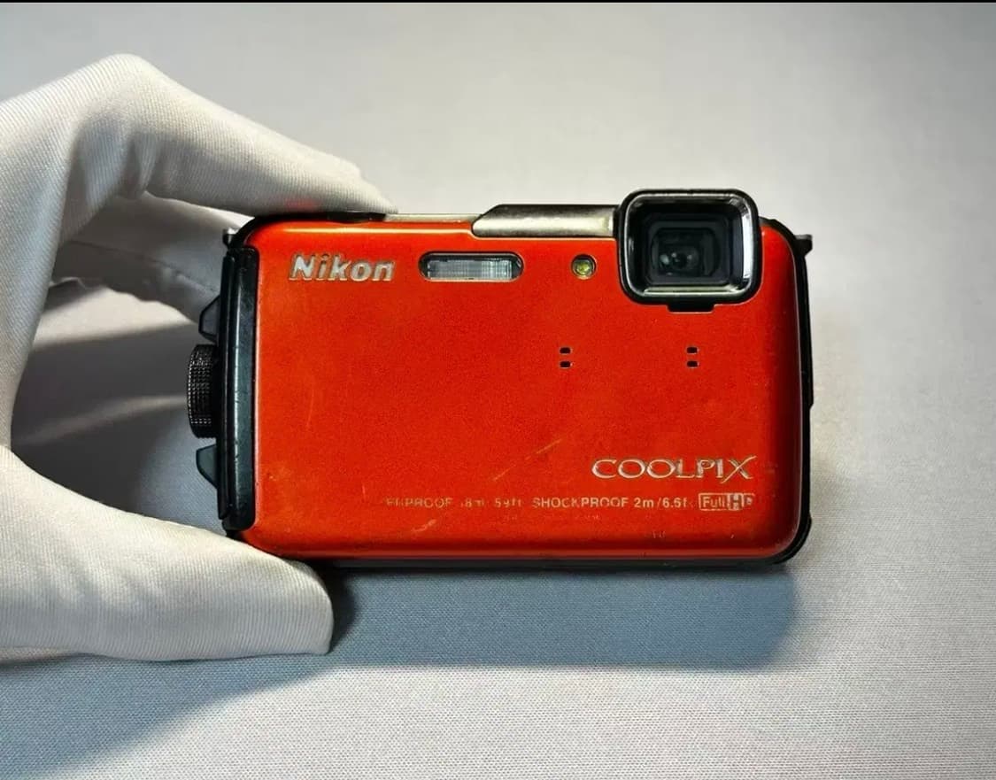 니콘 쿨픽스aw110(aw100) 오렌지 디카 상품이미지1