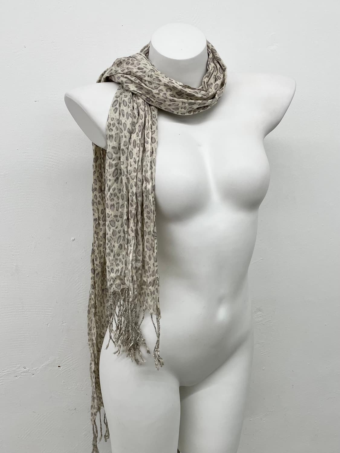 레오파드 코지 머플러  상품이미지2