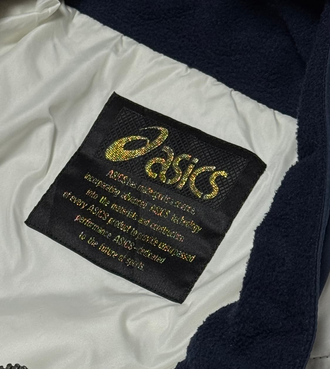 아식스 네이비 돕바 집업 상품이미지5