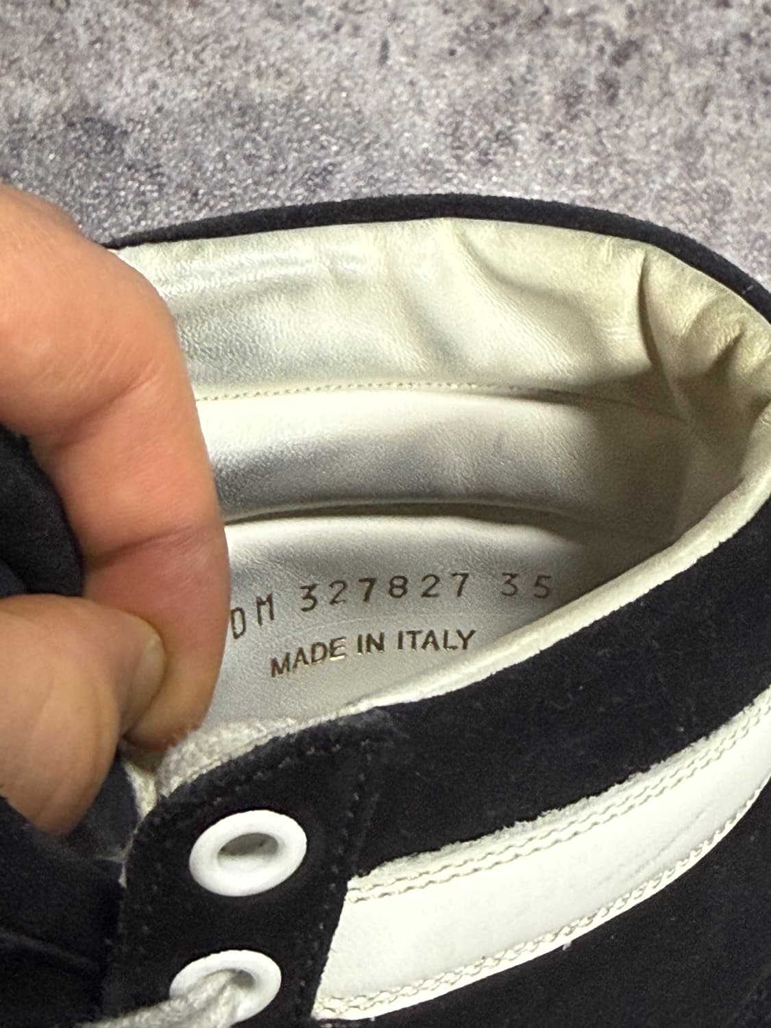 생로랑 하이탑 스니커즈 35 상품이미지5