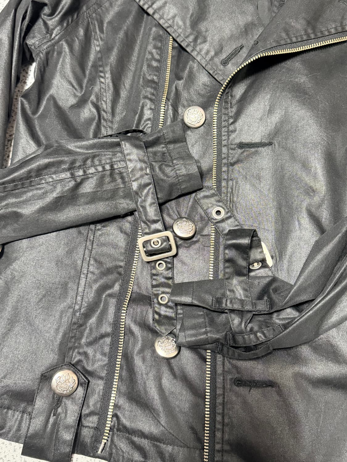 Goth punk 고스펑크 더블자켓 double breasted jack 상품이미지3