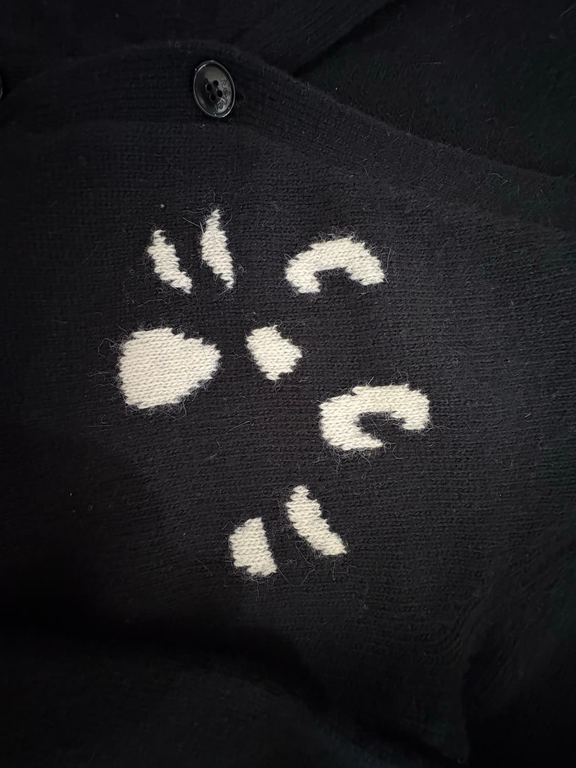 네넷 고양이 블랙 가디건 상품이미지2