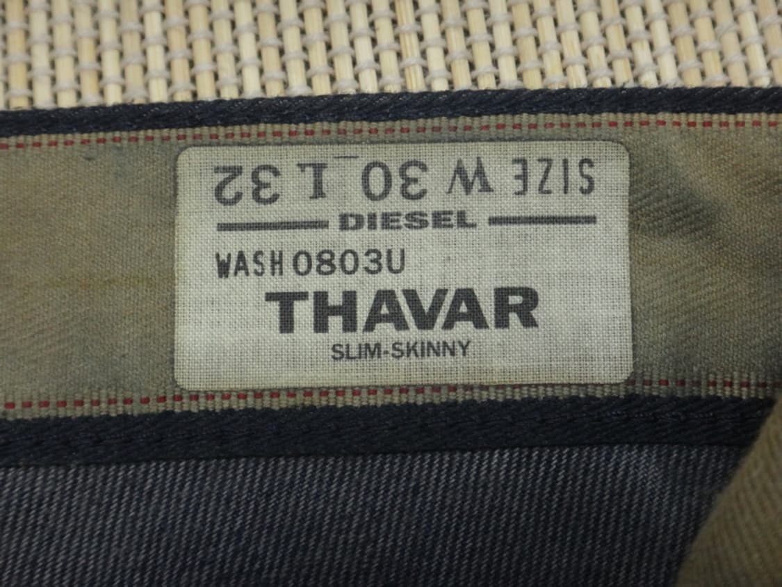 (31) 디젤 THAVAR 0803U 슬림 스키니 데님팬츠 상품이미지8