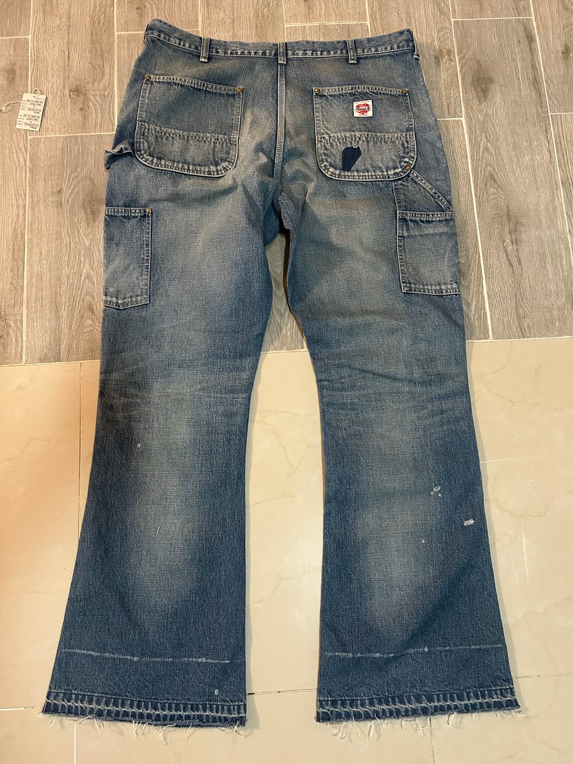 세인트 미카엘 24aw 데님 더블니 xl 판매 상품이미지3