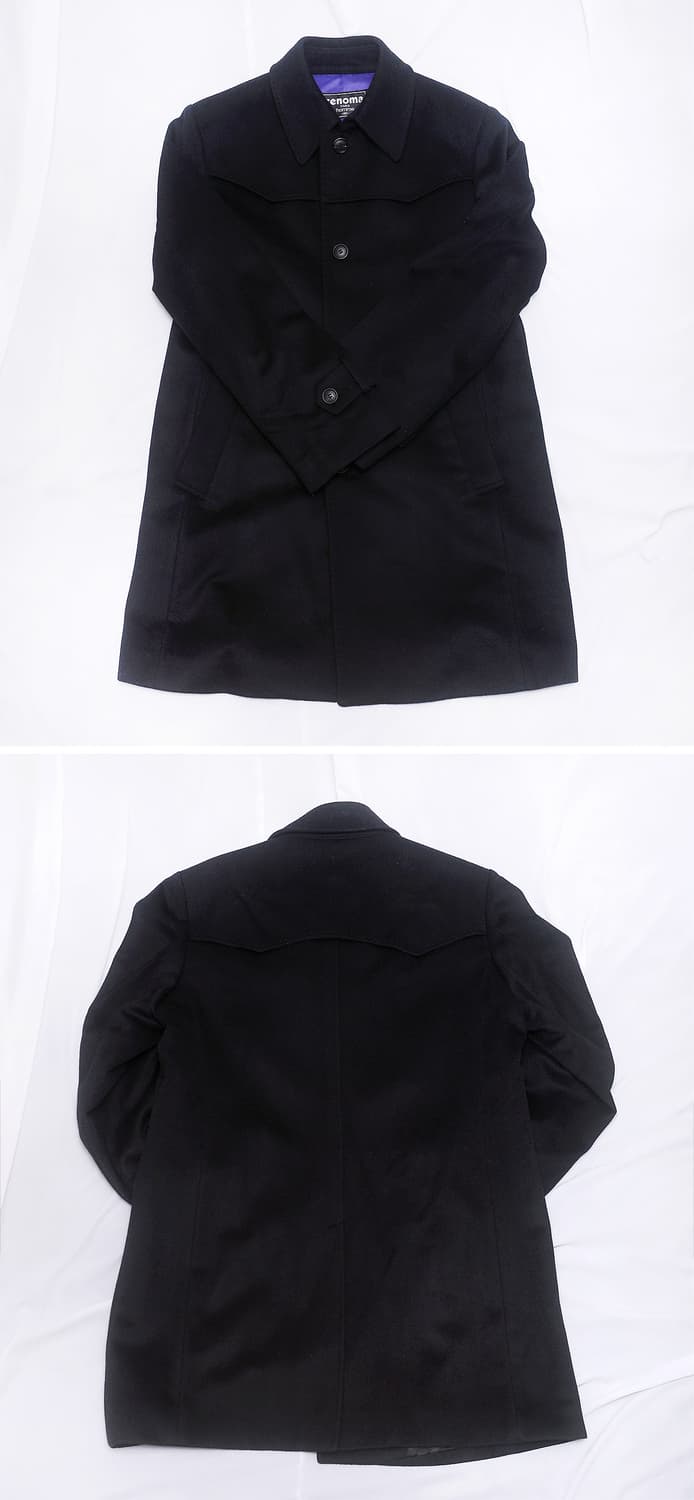 레노마 파리 옴므 퓨어 캐시미어 싱글 발마칸 트렌치 코트 (100+) 상품이미지3