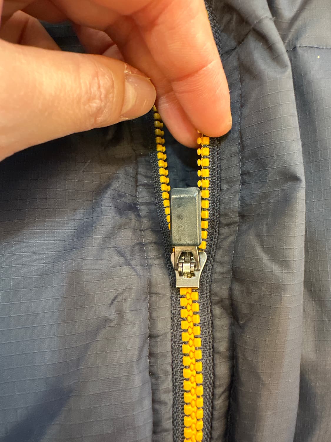 190) 푸마 네이비 오리털 패딩 조끼 상품이미지6