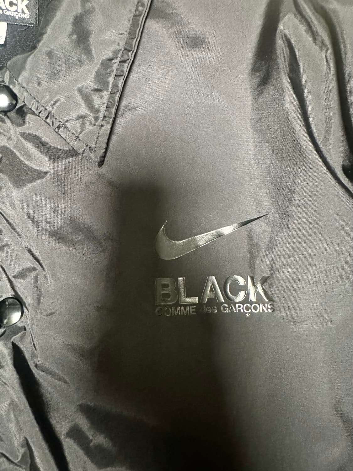 나이키 블랙 Comme des Garcons 코치 자켓 XXL 상품이미지6