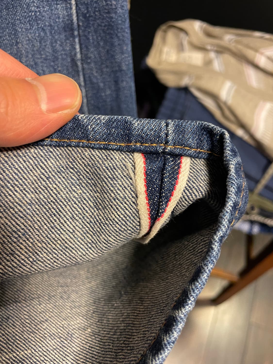 90s리바이스 701 샐비지 데님팬츠 상품이미지4