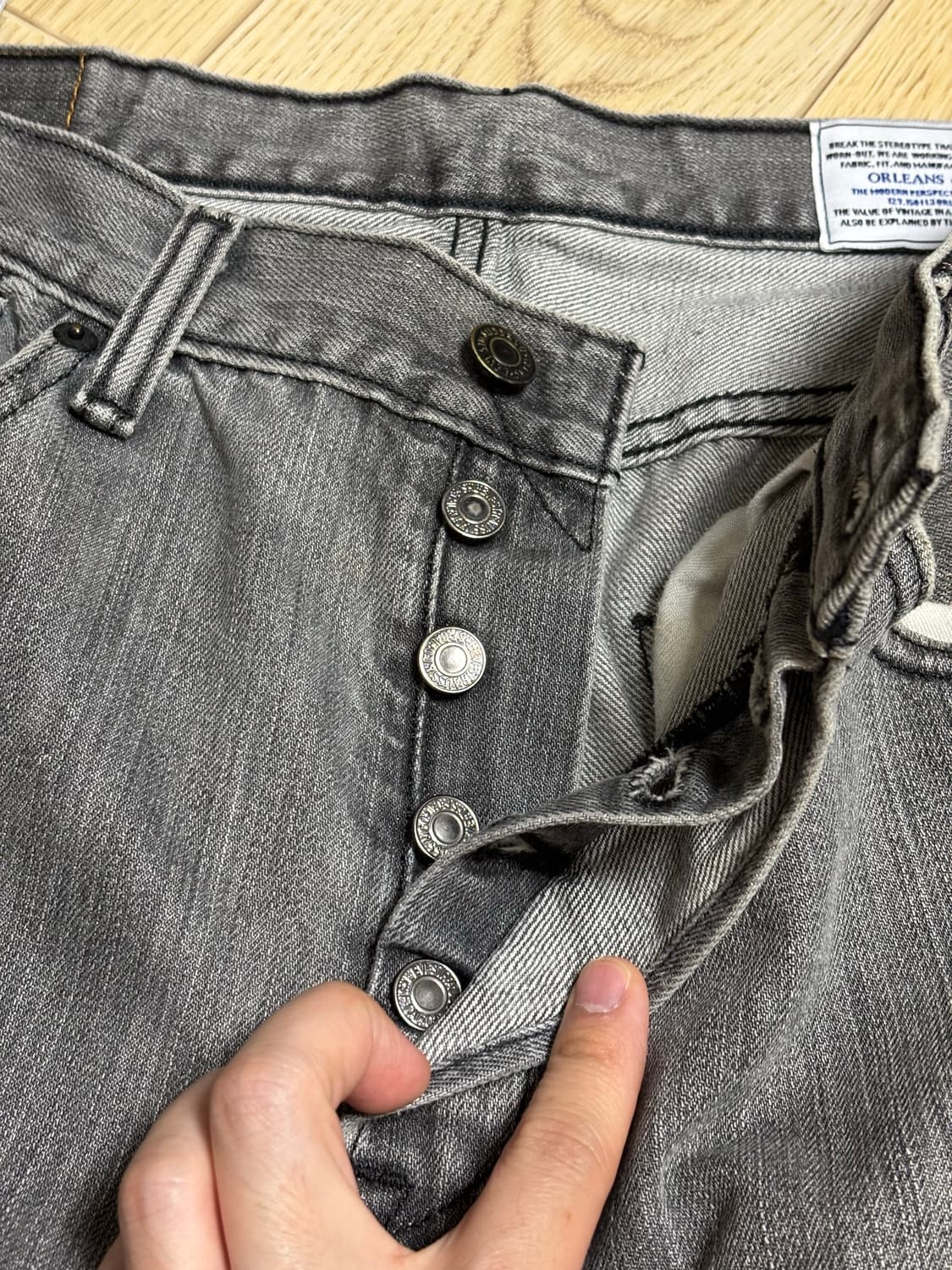 Levi's 리바이스 501 쿠바 리워크 데님 상품이미지5