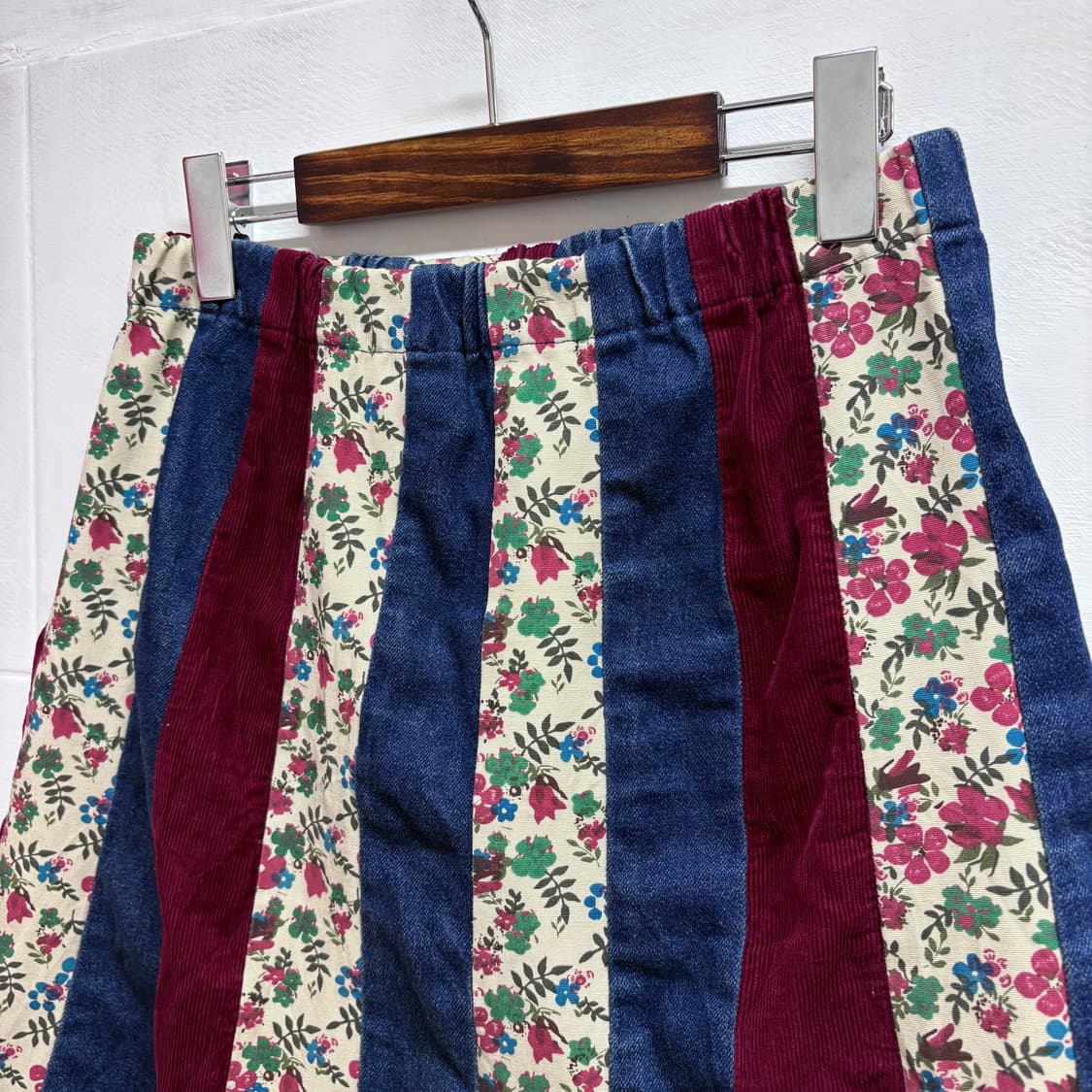 HEART ISLAND 패치워크 페어리 히피 미디 스커트  JPN  상품이미지2