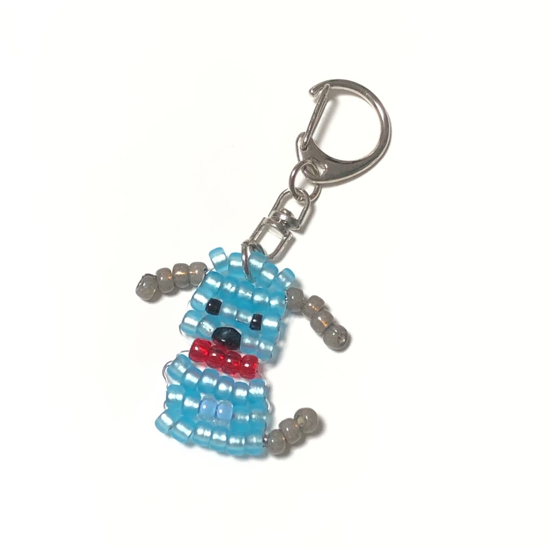 하늘 강아지 비즈키링 상품이미지2