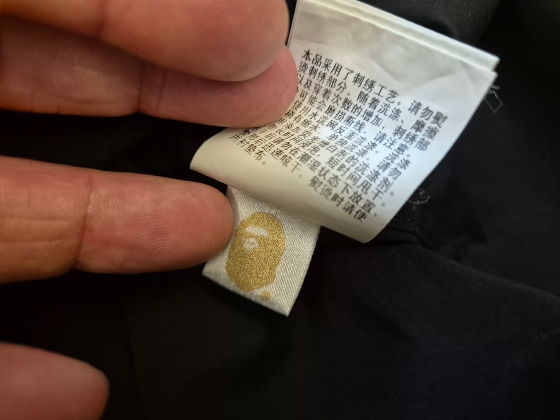 BAPE Mr. Bathing Ape 오픈카라 셔츠 상품이미지8