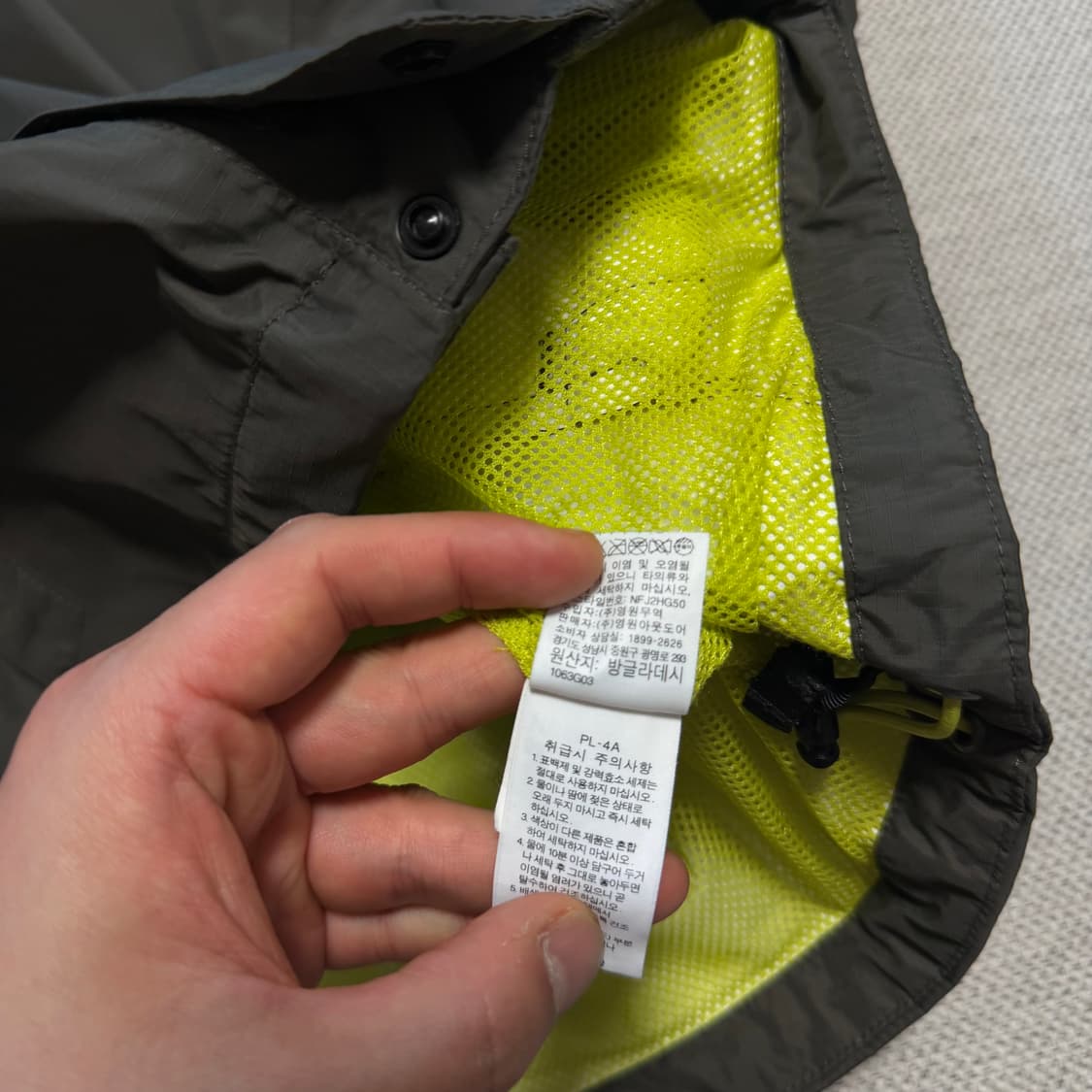 노스페이스 하이벤트 바람막이 자켓 상품이미지4