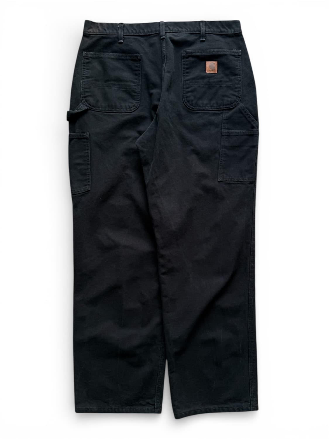 칼하트 B11 싱글니 카펜터 팬츠 블랙 상품이미지2