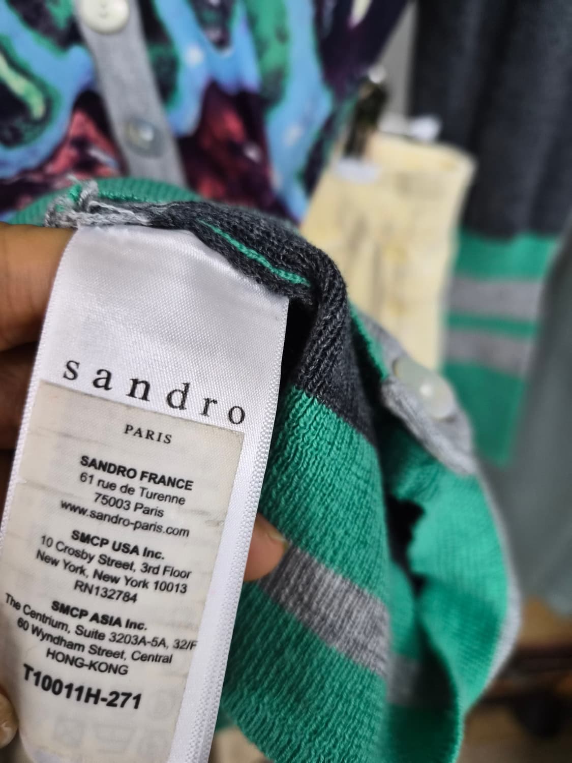 산드로 면실크 가디건 상품이미지8