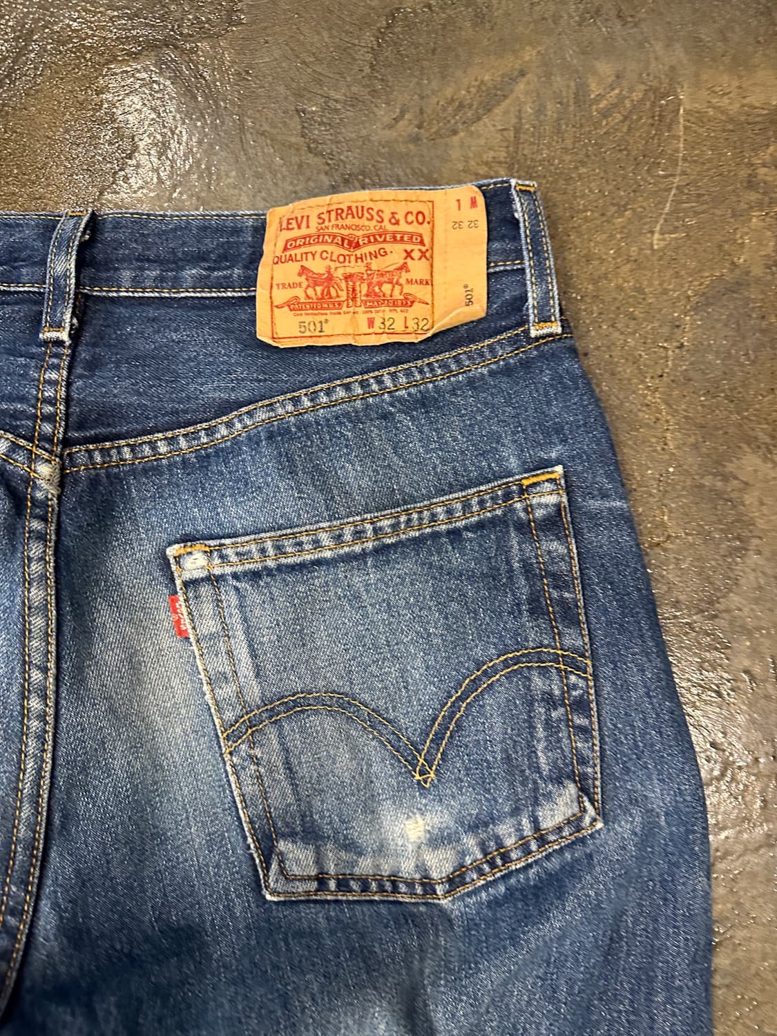 00s Levis 리바이스 501 W32 L32 상품이미지6