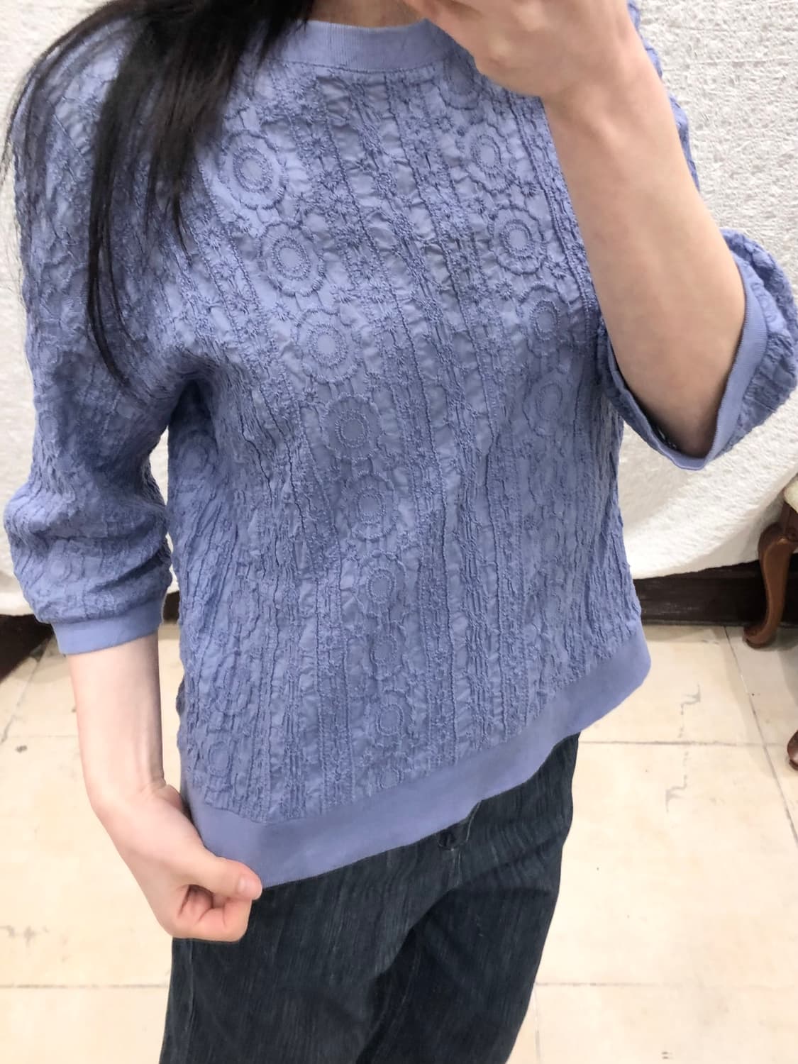 sky texture top 상품이미지4