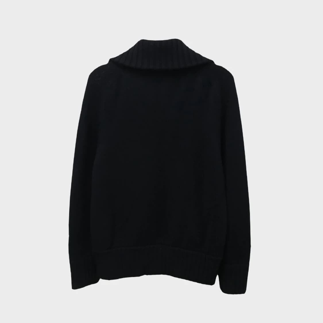 버버리 런던 울 스티치 하이넥  니트집업 63339 상품이미지2