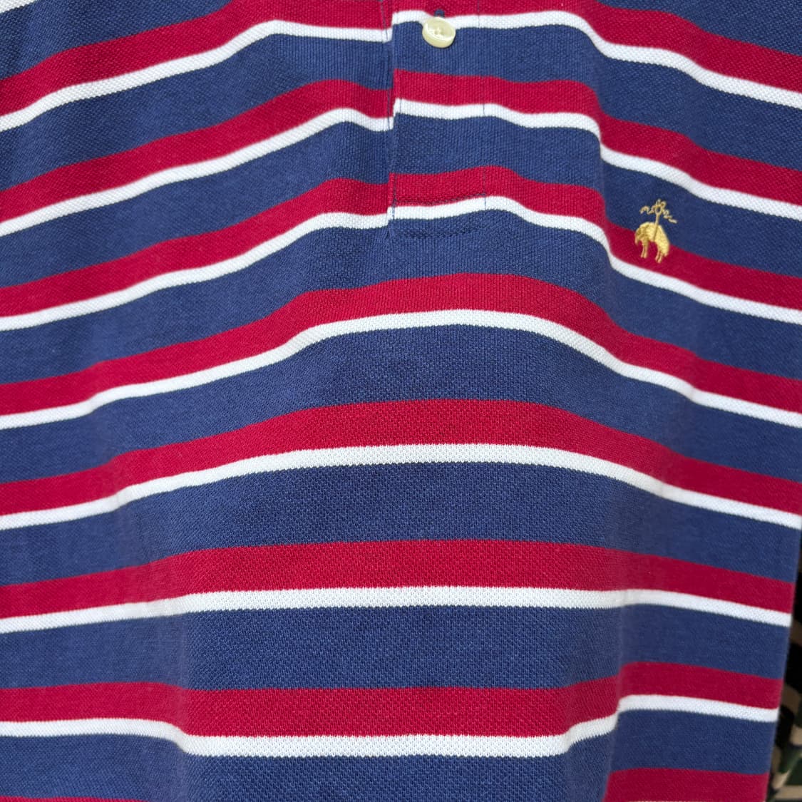 Brooks Brothers 브룩스브라더스 스트라이프 카라티 롱슬리브 상품이미지6