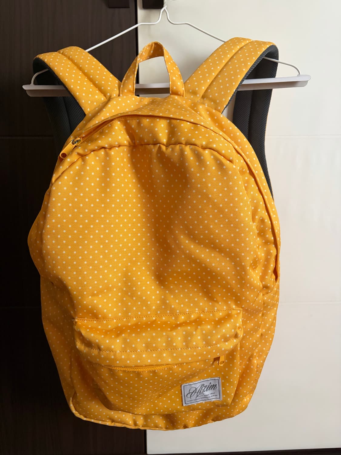 빈티지 도트 백팩 상품이미지1