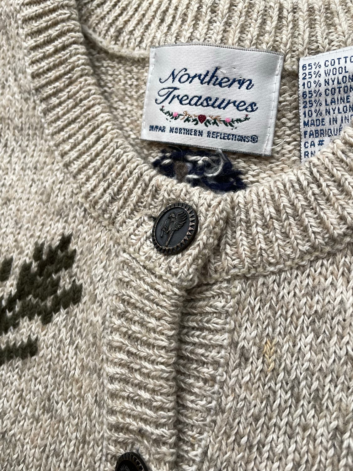 90s Northern Treasure “Birds” Cardigan🦜 상품이미지7