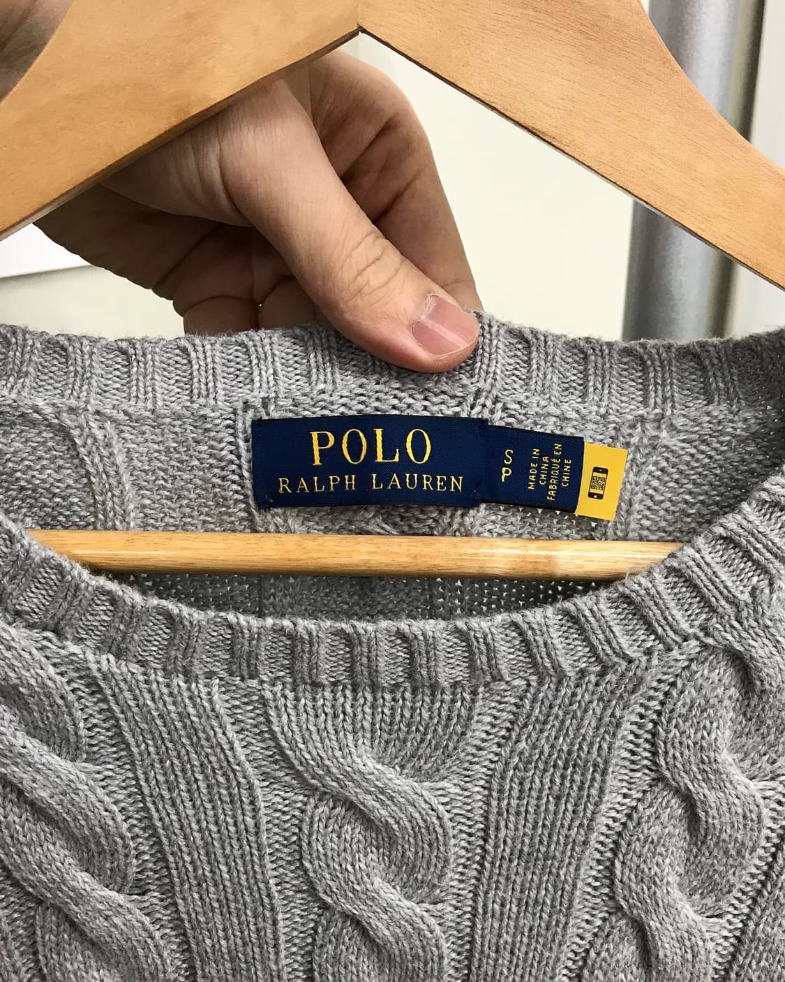 폴로 케이블 니트 상품이미지2