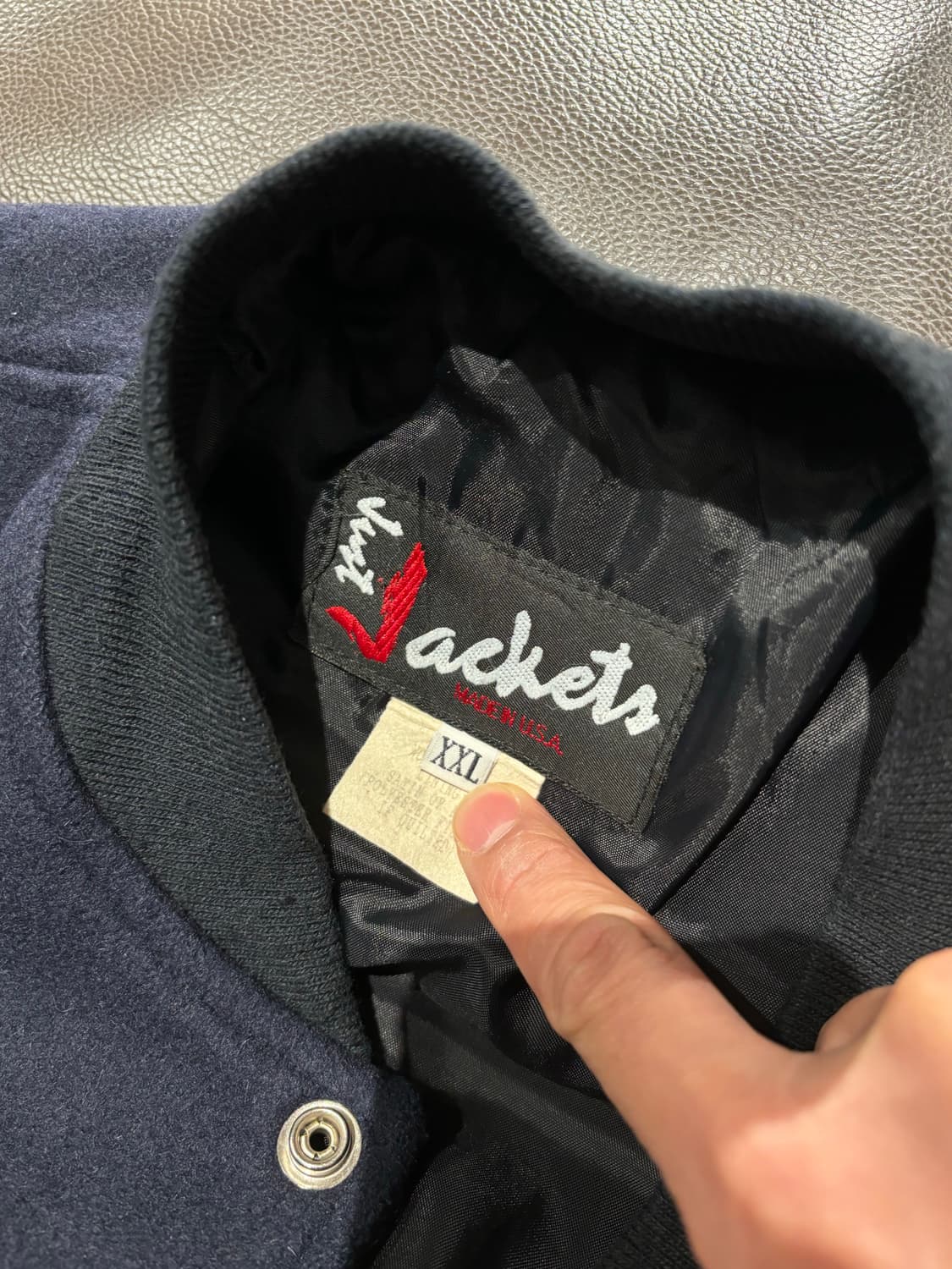 90s USA 울 바시티 자켓 상품이미지6