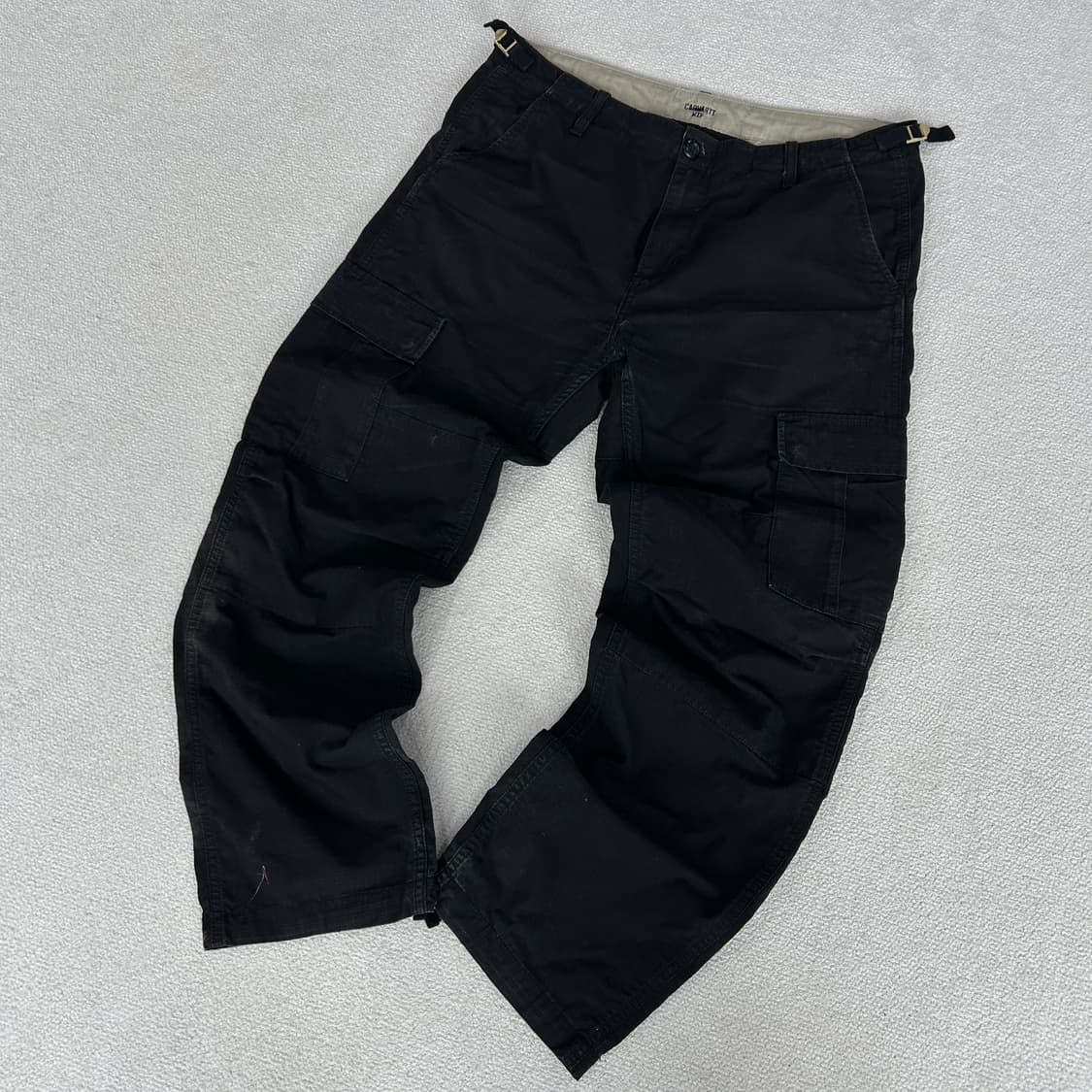 칼하트 블랙 카고 바지 33 상품이미지1