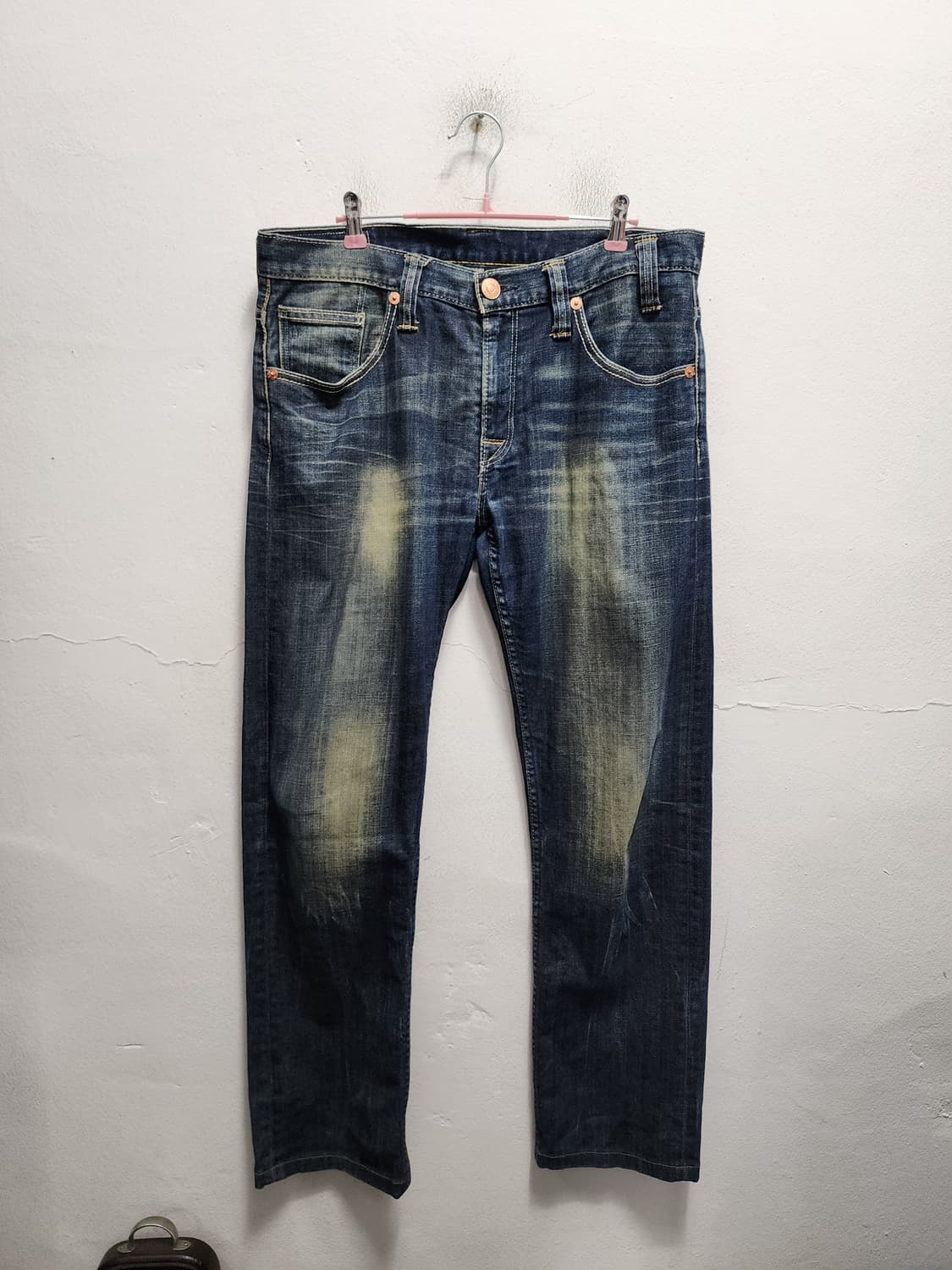 리바이스 504 데님 워싱진 상품이미지2