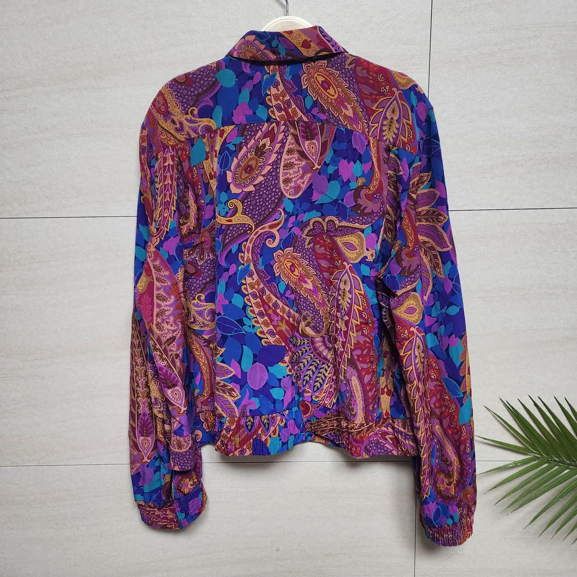 컬러 페이즐리 블라우스 상품이미지3