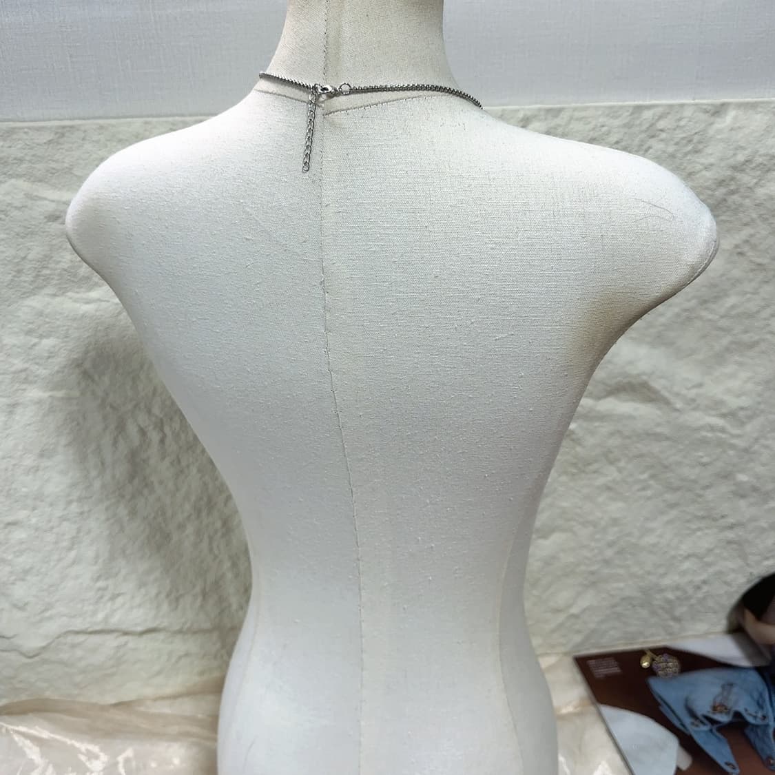 빈티지 박스체인 메탈 목걸이 상품이미지3