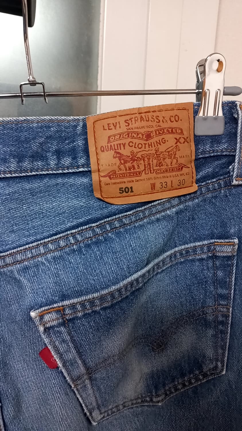 90s USA 리바이스 levis Levi's 501 데님 팬츠 빈티지 상품이미지3