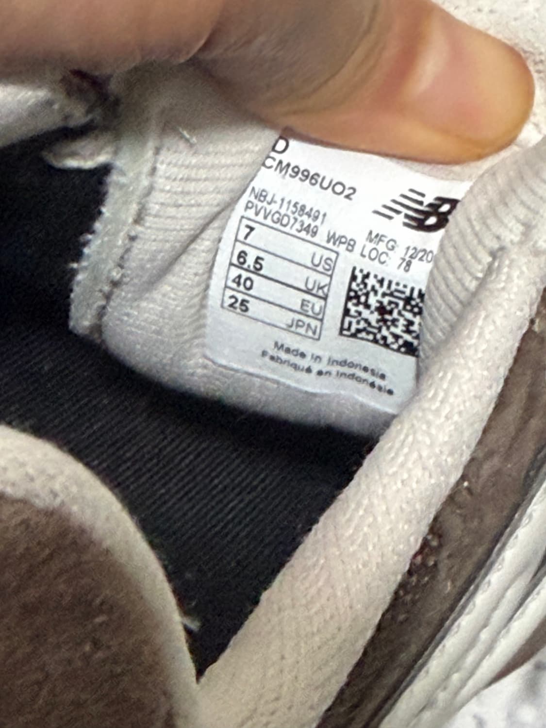 뉴발란스 996 상품이미지3