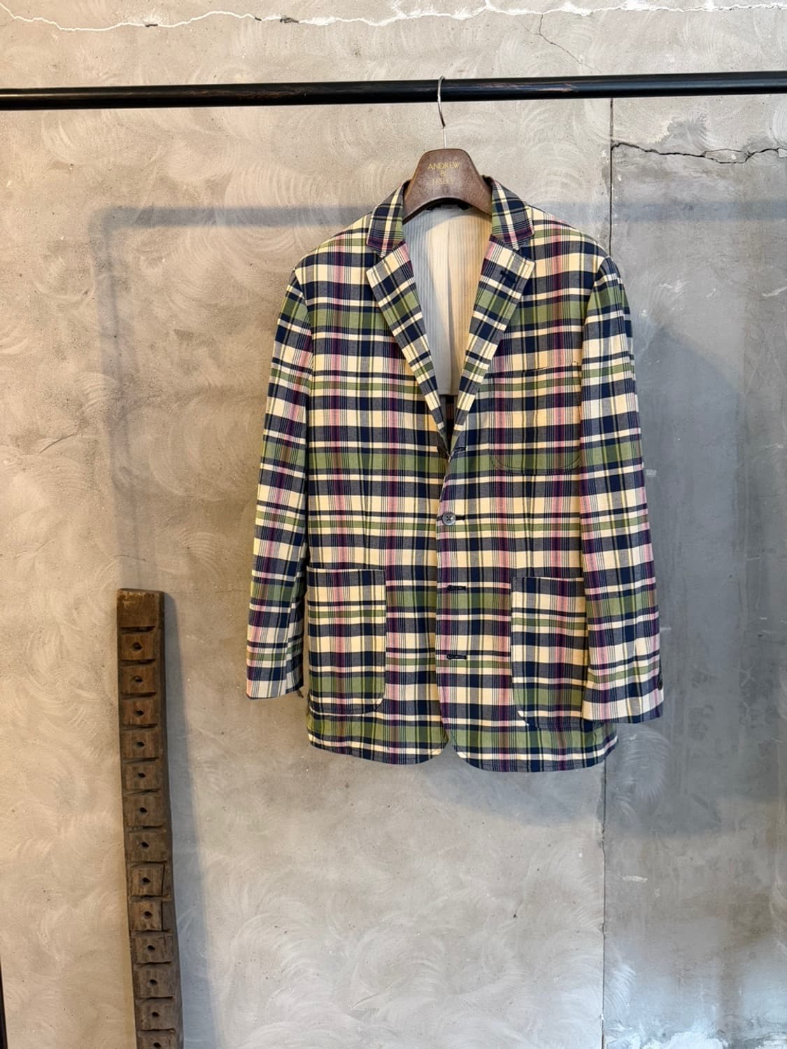 폴로 랄프로렌 마드라스 체크 자켓 105 상품이미지6