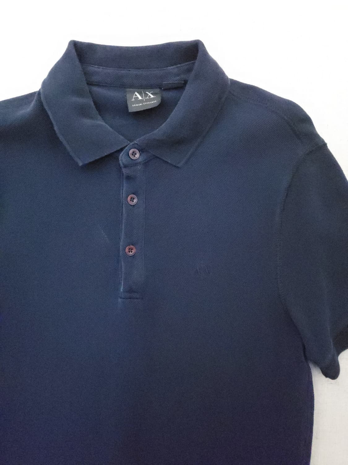 A|X 아르마니 익스체인지 네이비 반팔 폴로티 m 상품이미지2