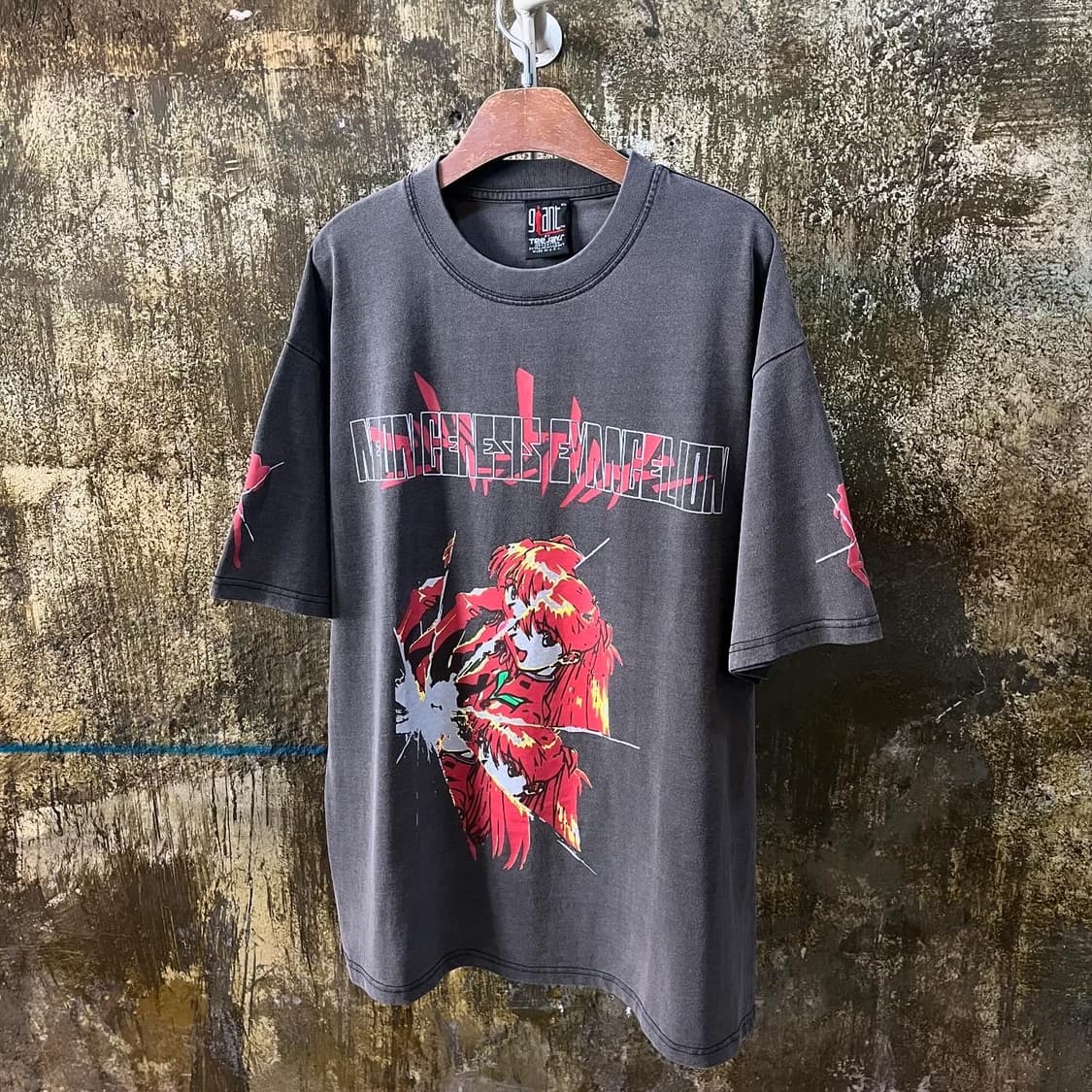에반게리온 아스카 티셔츠 US 메이드 상품이미지1