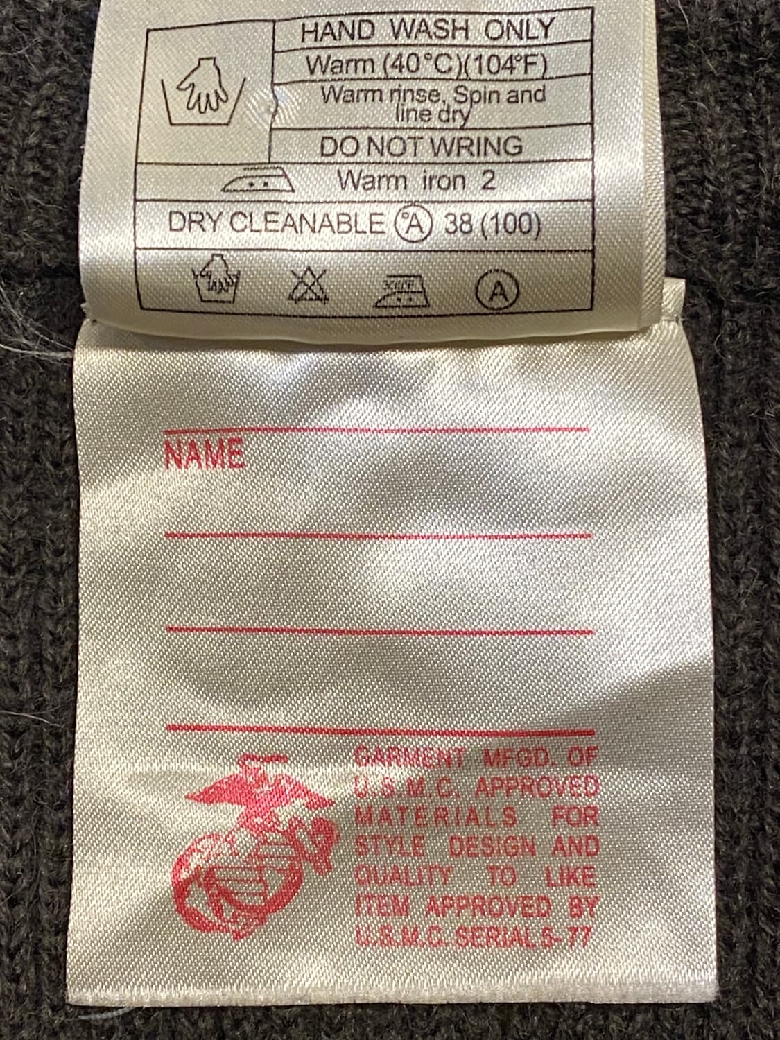 빈티지 브리게이드 울 니트 (Man S) AA0948 상품이미지8