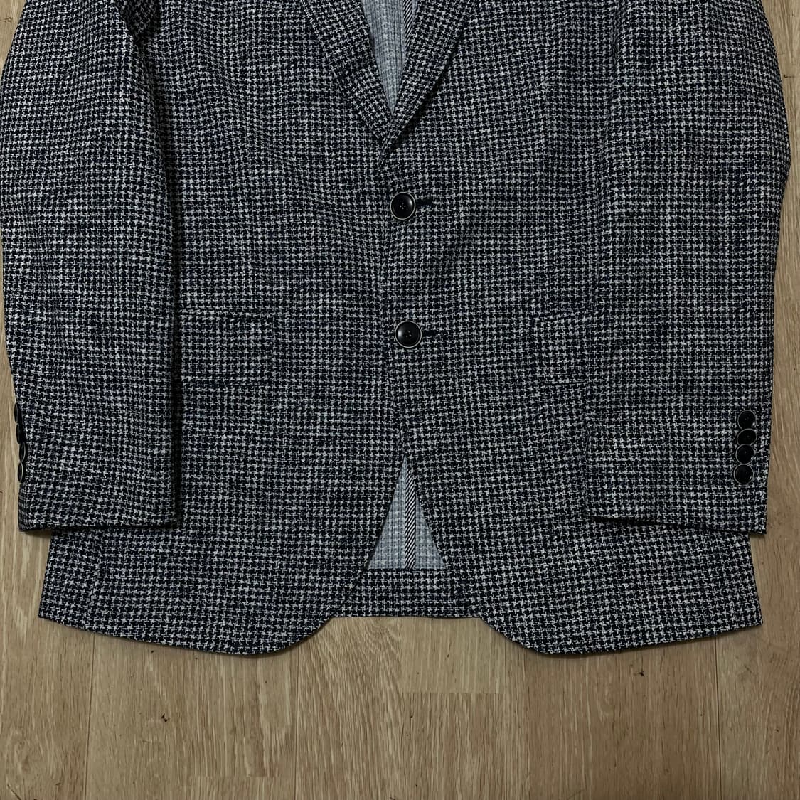 지이크 파렌하이트 싱글 체크 블레이저 자켓 L/100 상품이미지3