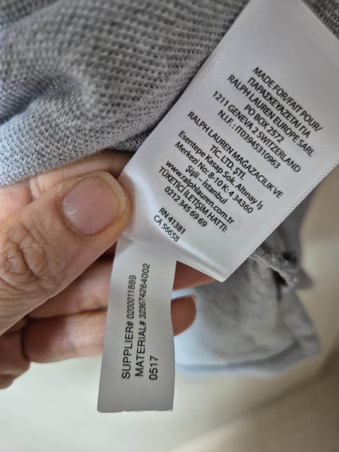 (새제품) 폴로 랄프로렌 빅포니 카라티 (18-20) 90-95  상품이미지5