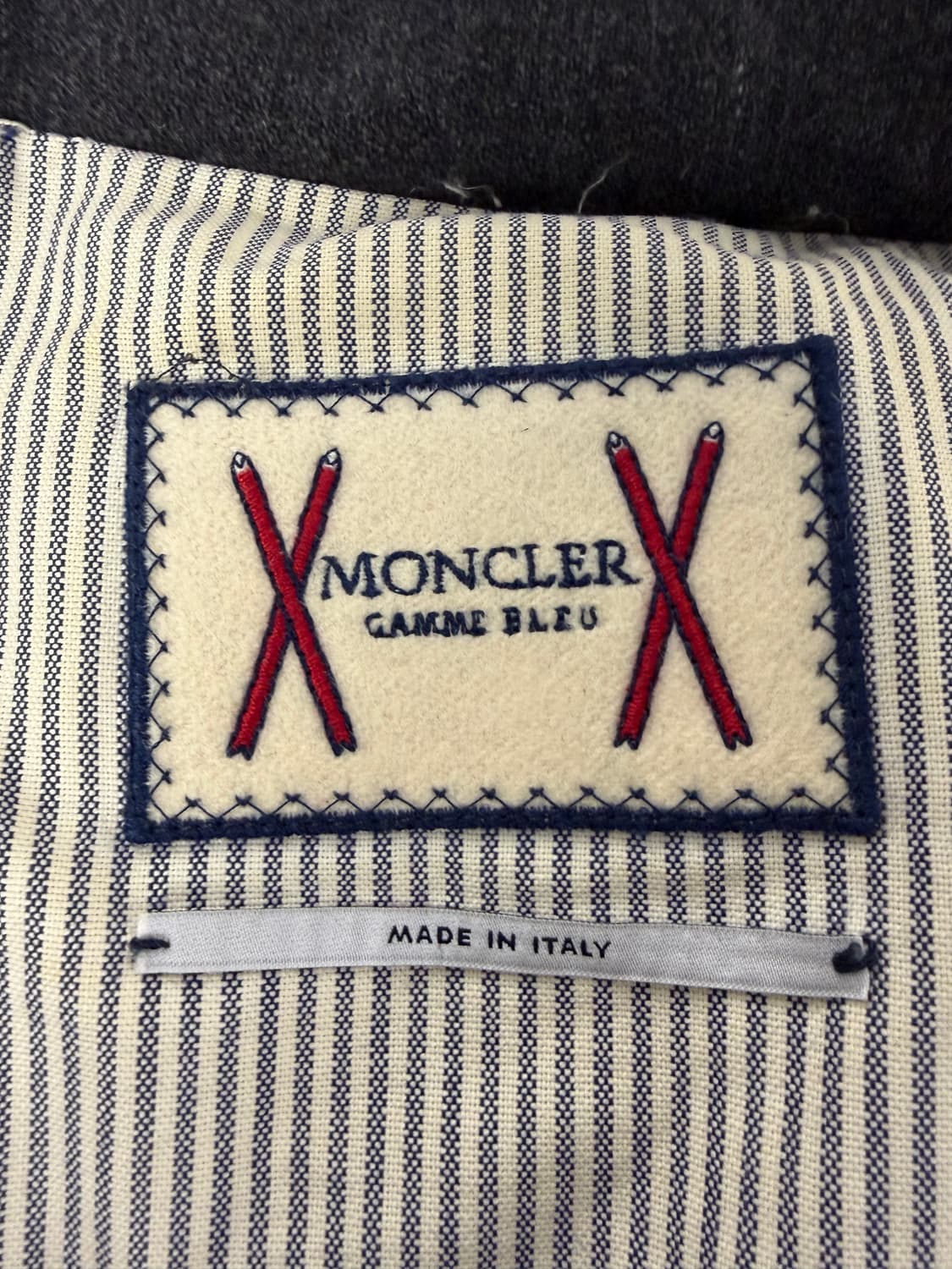 몽클레어 정품 감마블루 울 구스다운 패딩 사이즈 2 상품이미지6