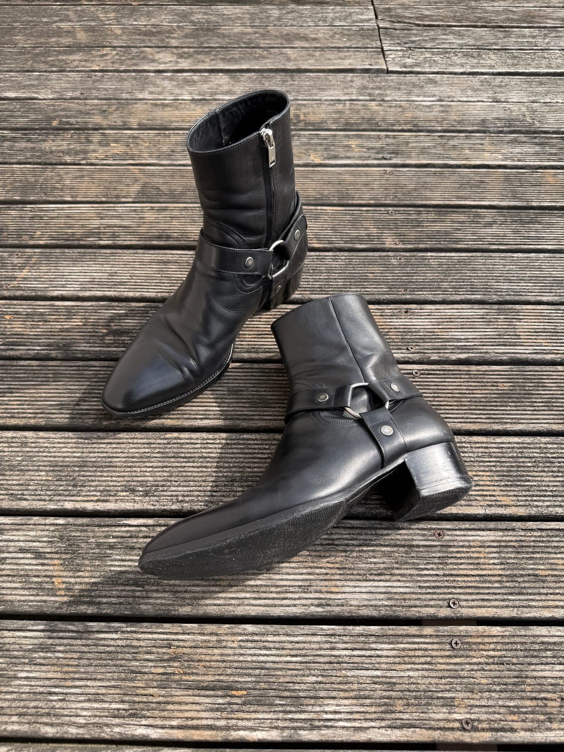 생로랑 모터 싸이클 하네스 부츠 상품이미지2