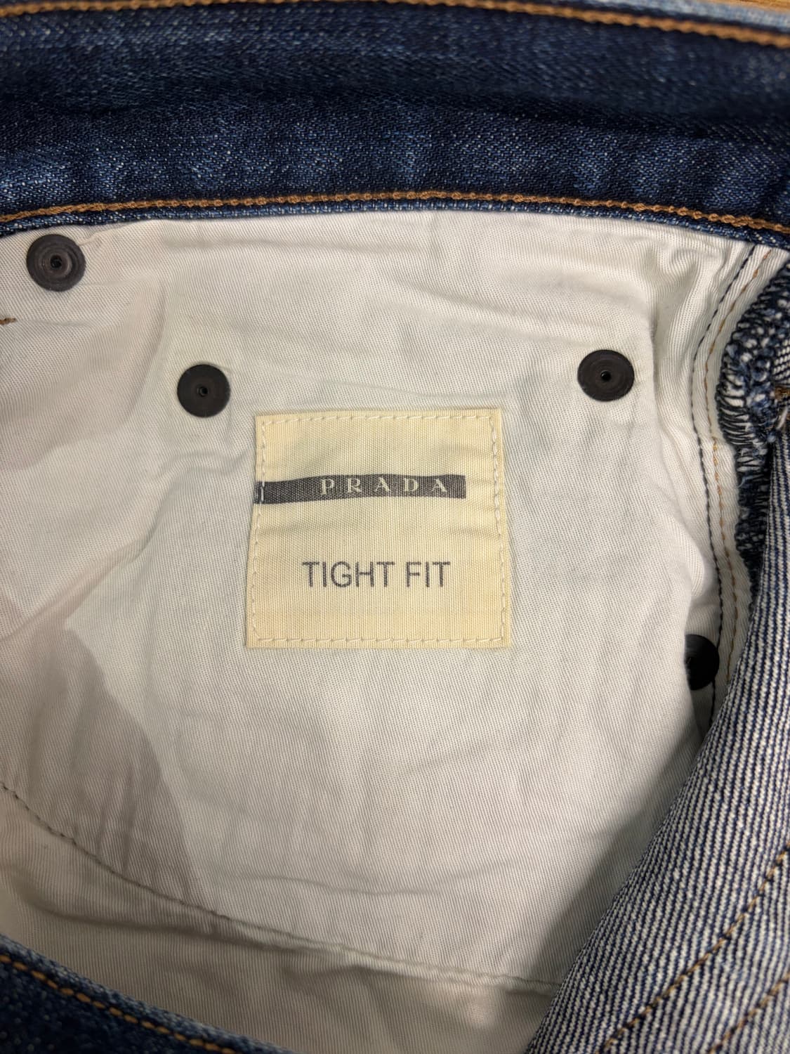 프라다 중청 데님 30 상품이미지5