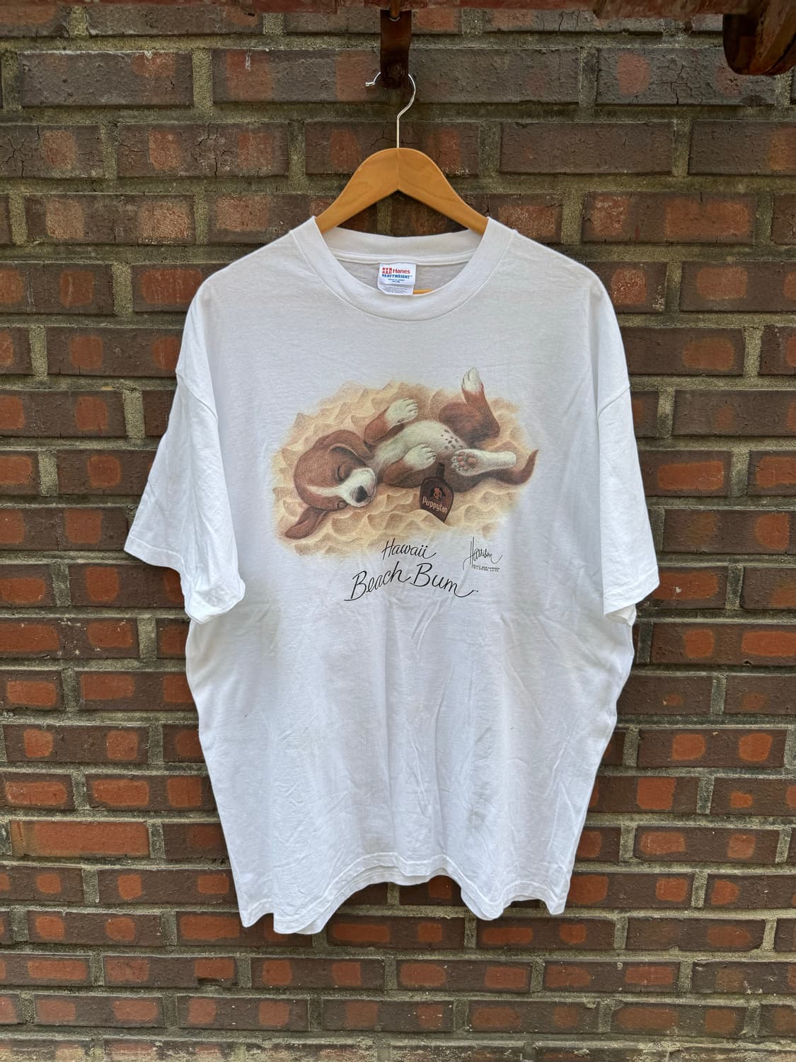 USA Vintage Puppy Tan 1990s T-Shirt 상품이미지1