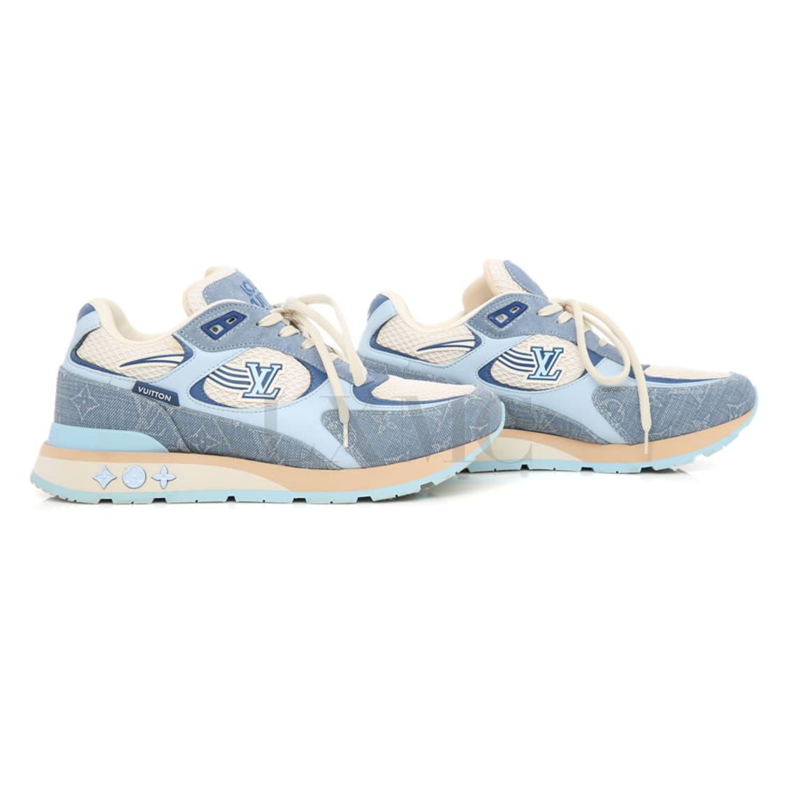 루이비통 런어웨이 데님 스니커즈 스케이트 트레이너 운동화 상품이미지4