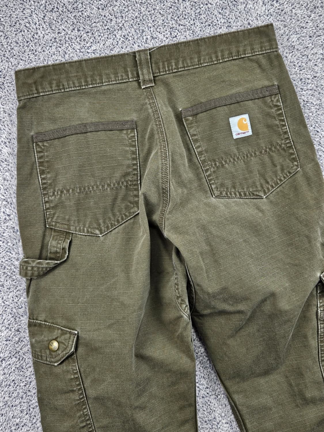 칼하트 립스탑 카고 포켓 워크 팬츠 ( 32X32 추정 ) / 11569 상품이미지9