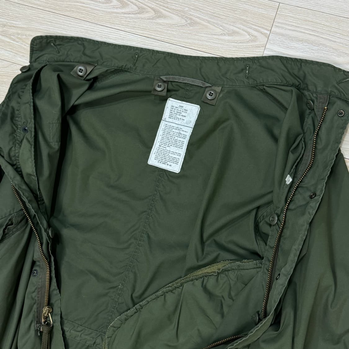 80s m65 오리지널 피쉬테일 파카 상품이미지3