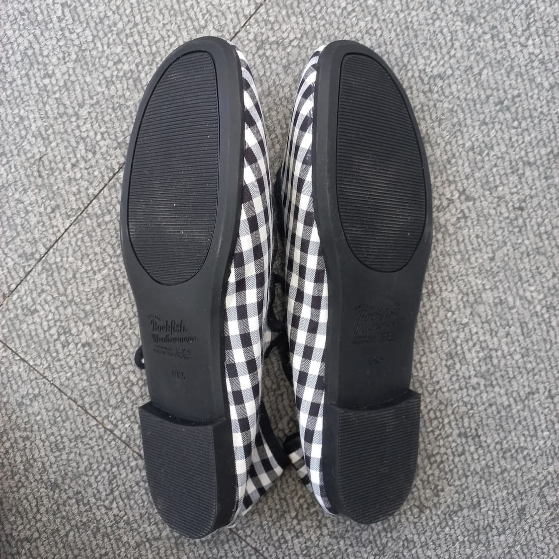 락피쉬웨더웨어 벨라 메리제인 체크 슈즈 235mm 상품이미지3