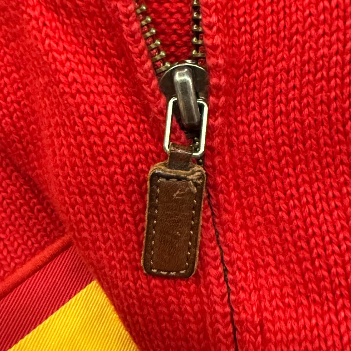 폴로 랄프로렌 레드 에스파냐 니트 집업  상품이미지7